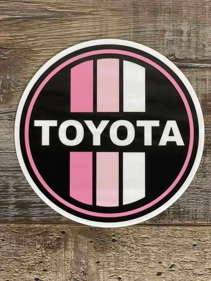 "Calcomanía adhesiva retro escala rosa de 4"" para Toyota Tacoma 4Runner Land Cruiser FJ Foto 1 de 1