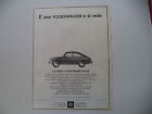 advertising Pubblicit 1965 VOLKSWAGEN 1600 A CODA FILANTE TRONCA