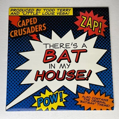 Caped Crusaders – There's A Bat In My House! - 12" Single - TVT 5050 - 1989 VGC+ - Image 1 of 4