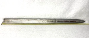 OEM 63,64 FORD F100,250 TRUCK HOOD TRIM,RH,PASSENGER SIDE,SPEAR,TWO PIECE,BLACK - Picture 1 of 4