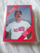 1989 Cal Cards RIVERSIDE RED WAVE Bruce Bochy PADRES