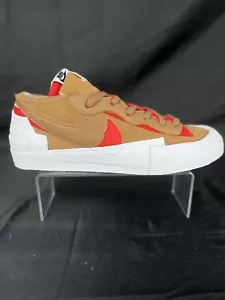 Size 10.5 - Nike sacai x Blazer Low British Tan - DD1877-200 - Picture 1 of 11