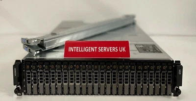 Dell PowerVault MD3820F 14.4TB (24x 600GB 15K SAS) Dual 16G FC Controller SAN - Image 1 of 2