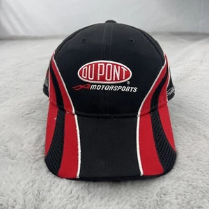 De Colección NASCAR Gorra Sombrero Para Hombres Negro Jeff Gordon Dupont Coche Carreras Mecánico Retro Y2K - Imagen 1 de 14