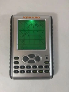 KAKURO Electronic Handheld Game Over 25,000 Puzzles 5 Levels Sudoku - Picture 1 of 4