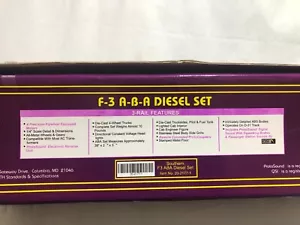 Spur O MTH LA 20-2177-1 Southern F-3 ABA Diesellok Set RD#4137.NN 4143 - Bild 1 von 6