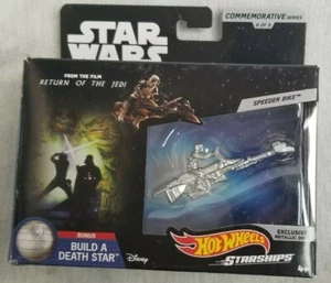 Speeder Bike - Star Wars Commemorative Starships - Hot Wheels 2019 VG open Box - Picture 1 of 7