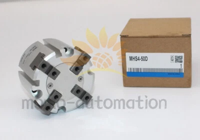 SMC MHS4-50D 4-Finger Gripper Actuator Industrial Air Cyl Cylinder MHS450D 1PCS - Image 1 of 2