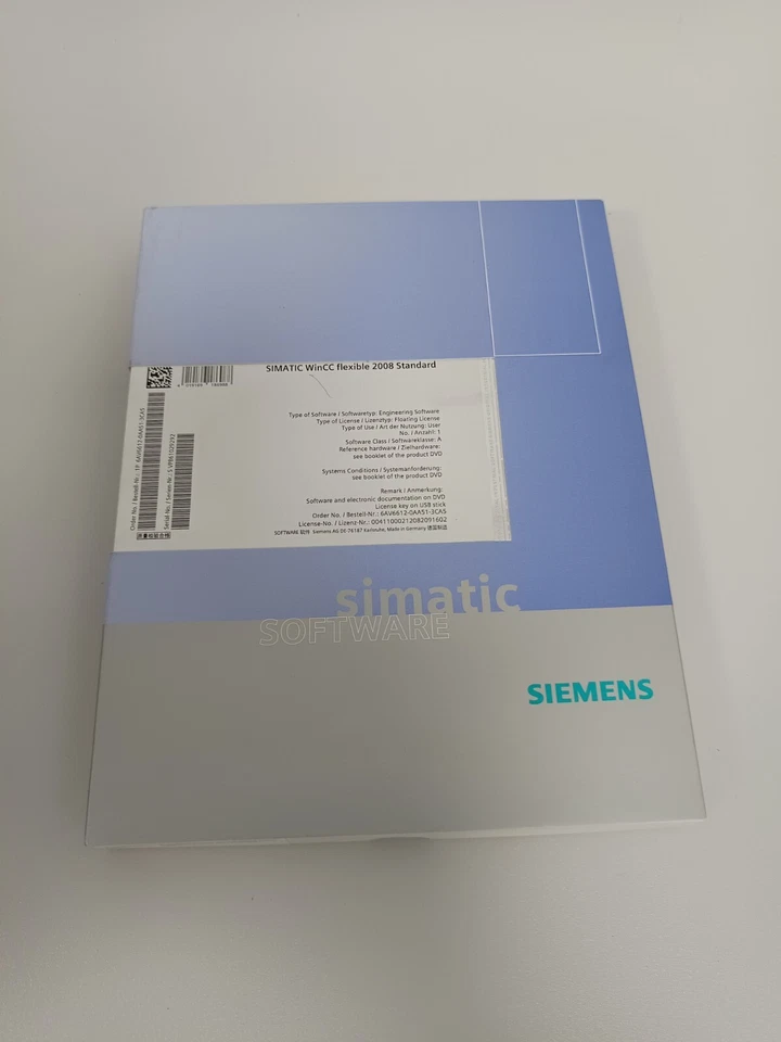 SIMATIC WinCC flexible 2008 Standard engineering software (6AV6612-0AA51-3CA5) - Imagen 1 de 4