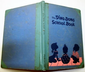 Vintage 1953 Erstdruck Frances Horwich DING DONG SCHULBUCH Lib gebundene Aktivitäten - Bild 1 von 8