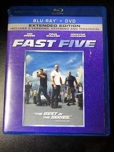 Fast Five (Blu-ray/DVD, 2011, 2-Disc Set) - Imagen 1 de 4