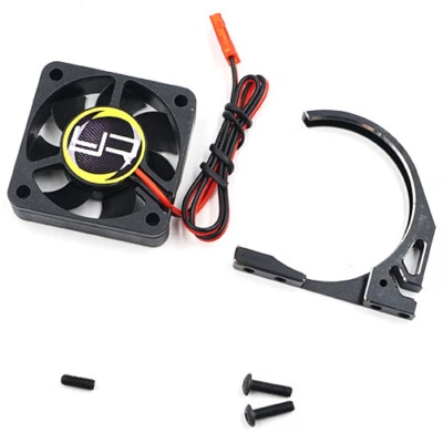 NEW Yeah Racing Alum 7075 Fan Mount w/YA-0327 40mm Tornado Fan Blk FREE US SHIP - Image 1 of 3