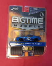 JADA 2006 BIGTIME MUSCLE '73 FORD MUSTANG MACH 1 WAVE 9 #108 BLUE  BC