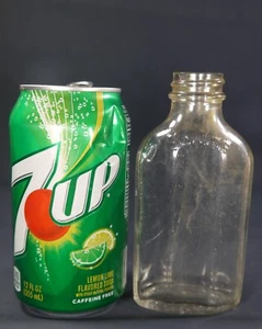 Vintage Bottle Squibb 5” Clear Embossed Glass Mineral Oil? Pat June 30 1925 USA - Picture 1 of 8