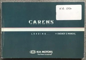 KIA CARENS Car Owner's Manual 2006 #A1DO-EA68B - Picture 1 of 3