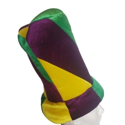 Mardi Gras Hat StovePipe Party Costume Hat - Image 1 of 4