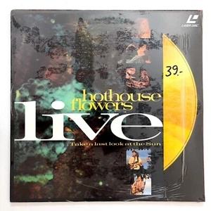 Laserdisc Hothouse Flowers Live PAL NEU/Versiegelt - Photo 1/2