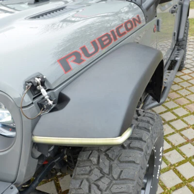High Clearence Fender Flares mit Tagfahrlicht Verbreiterung Jeep Wrangler JL 18- - Bild 1 von 4