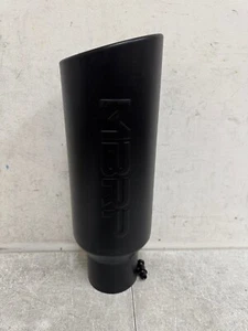 *RETURNED SALE* MBRP (T5130BLK) Universal Tip Black Coated Exhaust Tip - Foto 1 di 5