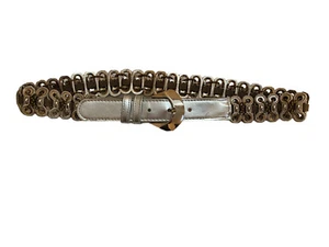 Vintage Captiva Sammlerstücke Metall und Perlen Qualität Gürtel Größe S 33" lang - Bild 1 von 8