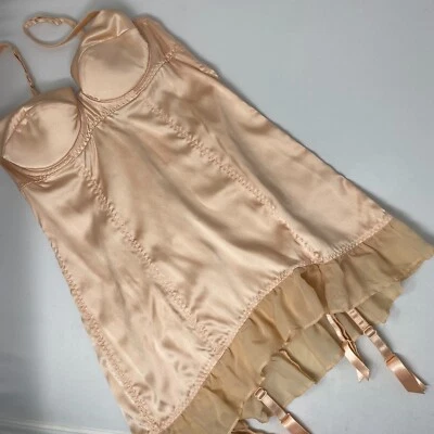 Agent Provocateur Jilly Baby Pink Babydoll 34B New - Image 1 of 4