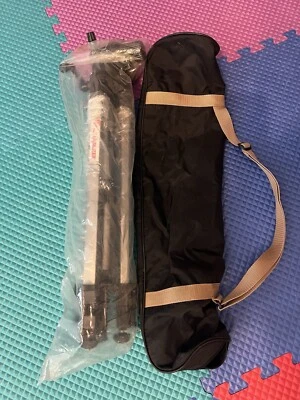 The Stabilizer 61 inch Adjustable Tripod with Fluid Head Photography  Camera - Image 1 of 4