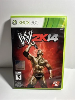 WWE 2K14 Microsoft Xbox 360 2013 Complete CIB Tested & Working FREE SHIPPING - Image 1 of 3