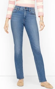 Size 4 - Talbots STRAIGHT LEG JEANS - Rio WASH Stretchy  - Picture 1 of 14