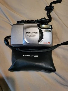 Olympus Accura Zoom 130S 35mm Film Camera Point & Shoot w/Soft Case Tested - Picture 1 of 3