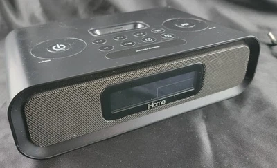 iHome iP99B будильник радио звук док-станция для Apple iPod темно серый/черный работает - Изображение 1 из 4