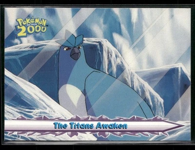 The Titans Awaken #63 - Pokemon Topps Pokemon 2000 Movie Blue Logo NM - Image 1 of 4