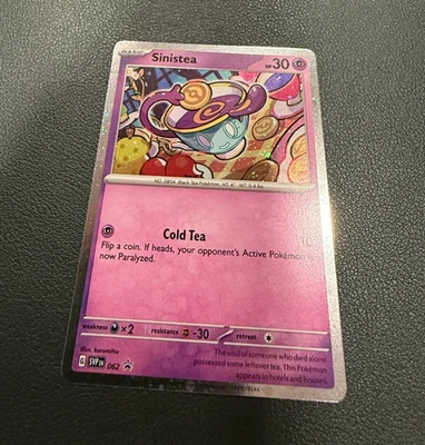 Sinistea 062 Sv: Scarlet & Violet Promo Cards Cosmos Holo - Image 1 of 2