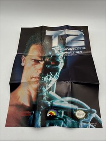 P&oacute;ster Terminator 2 T2 Judgement Day 1992 Nintendo NES LJN-62-EE. UU. EXCELENTE