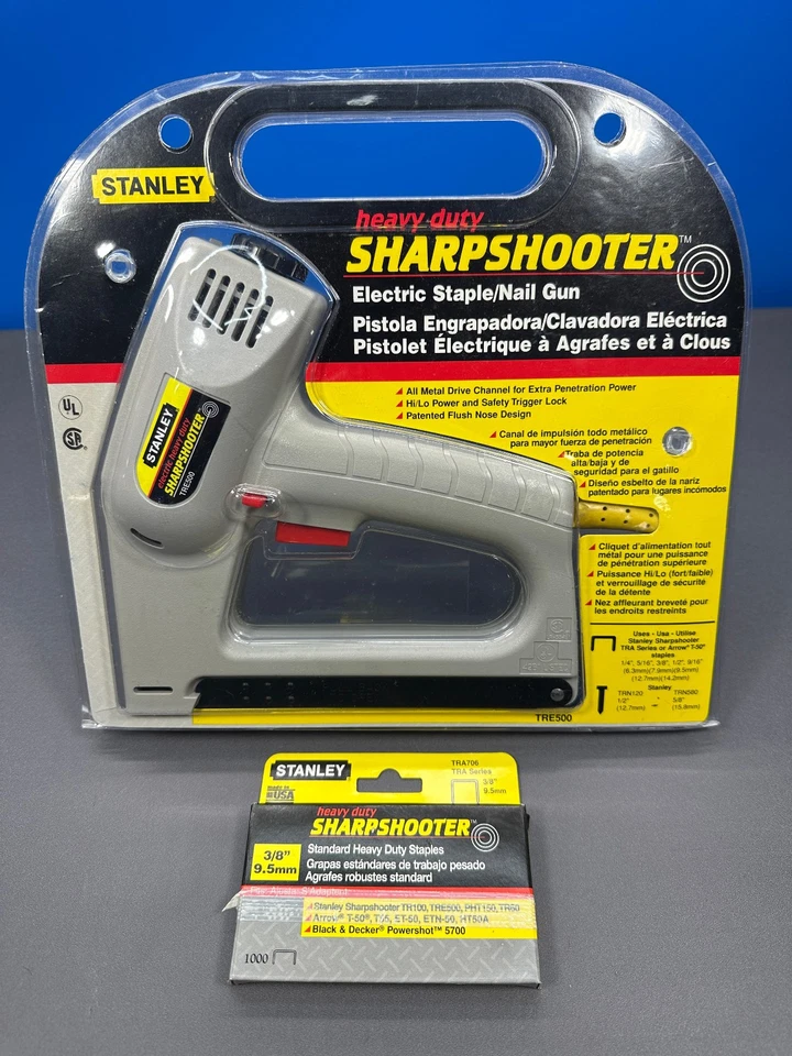 Stanley Electric Heavy Duty Sharpshooter TRE500 Stapler