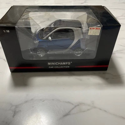 With Box 1 18 Scale SMART FORTWO COUPE 2007 MINICHAMPS Diecast Model Collection - Image 1 of 3