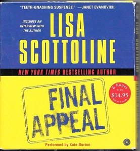 Audio Book FINAL APPEAL by Lisa Scottoline on 5 Discs - Imagen 1 de 1