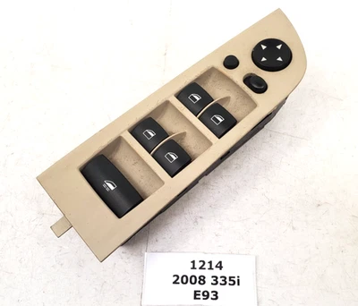 ✅07-13 OEM BMW E93 335 M3 Convertible Main Window Switch Control Folding Mirror* - Image 1 of 4