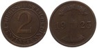 Deutschland 2 Pfennig 1923-1936 Reichspfennig Bronze KM# 31, 38 verschiedene Jah