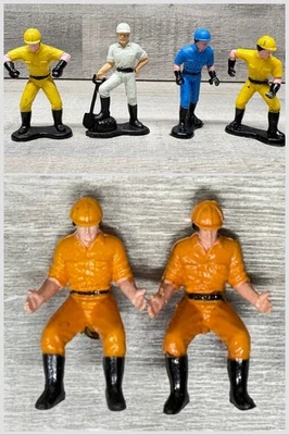 Lot Of 6 Vintage ERTL 1:64 Scale Farm Country 2.5" Figures - Image 1 of 4