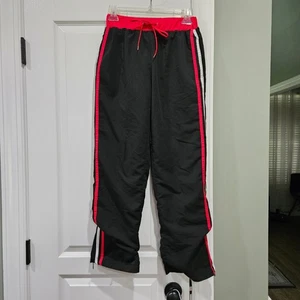 Pantalones deportivos Mountain Lake Sport Petite para mujer talla pequeña negros y rojos - Imagen 1 de 9