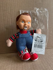 Child's Play 2 Chucky 6 Zoll große Plüschfigur Steven Smith Universal Studios 1990 SELTEN - Bild 1 von 9