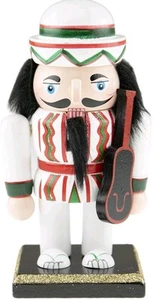 Clever Creations Mexikanischer Mariachi 6 Zoll traditioneller Nussknacker aus Holz, festlich - Bild 1 von 7