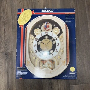 Seiko Melodies in Motion 2007 Collectors Edition Swarovski Crystal Clock NEW - Picture 1 of 7