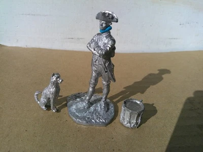 Batería y Perro, Siete Años Guerra de Independencia, Kit Plomo 54mm Foto 1 de 3