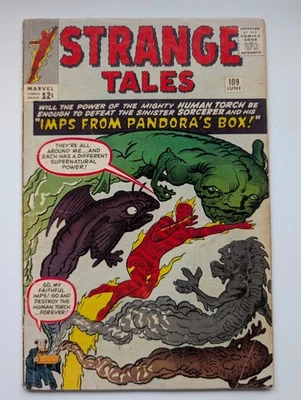 Strange Tales 109 Mid Grade 1963 Key 1st Appearance of Circe Human Torch  - Image 1 of 4