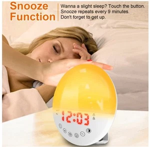 2024 Popular Natural Light Alarm Best Selling Products Halloween Wake Up Light - Picture 1 of 6