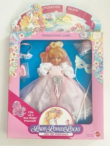 Vintage Lady Lovely Locks Doll Fashion 1987 Mattel Outfit Masquerade Ball Gown - Picture 1 of 3
