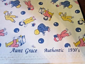 F5919, Aunt Grace Authentic 1930's designs, 1 yard, rare, - Picture 1 of 2