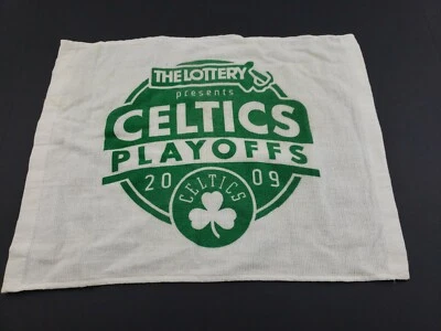 Boston Celtics Rally Toalla 2009 Playoffs Massachusetts Lotería Estadio Sorteo  Foto 1 de 4