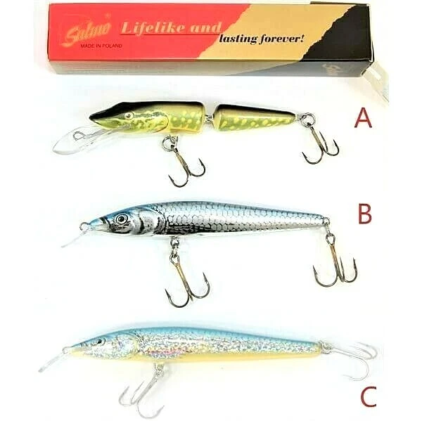 Floating Wobbler SALMO 14 g. 1 und 2-Teilige ~ Hecht- Kunstköder - Bild 1 von 1